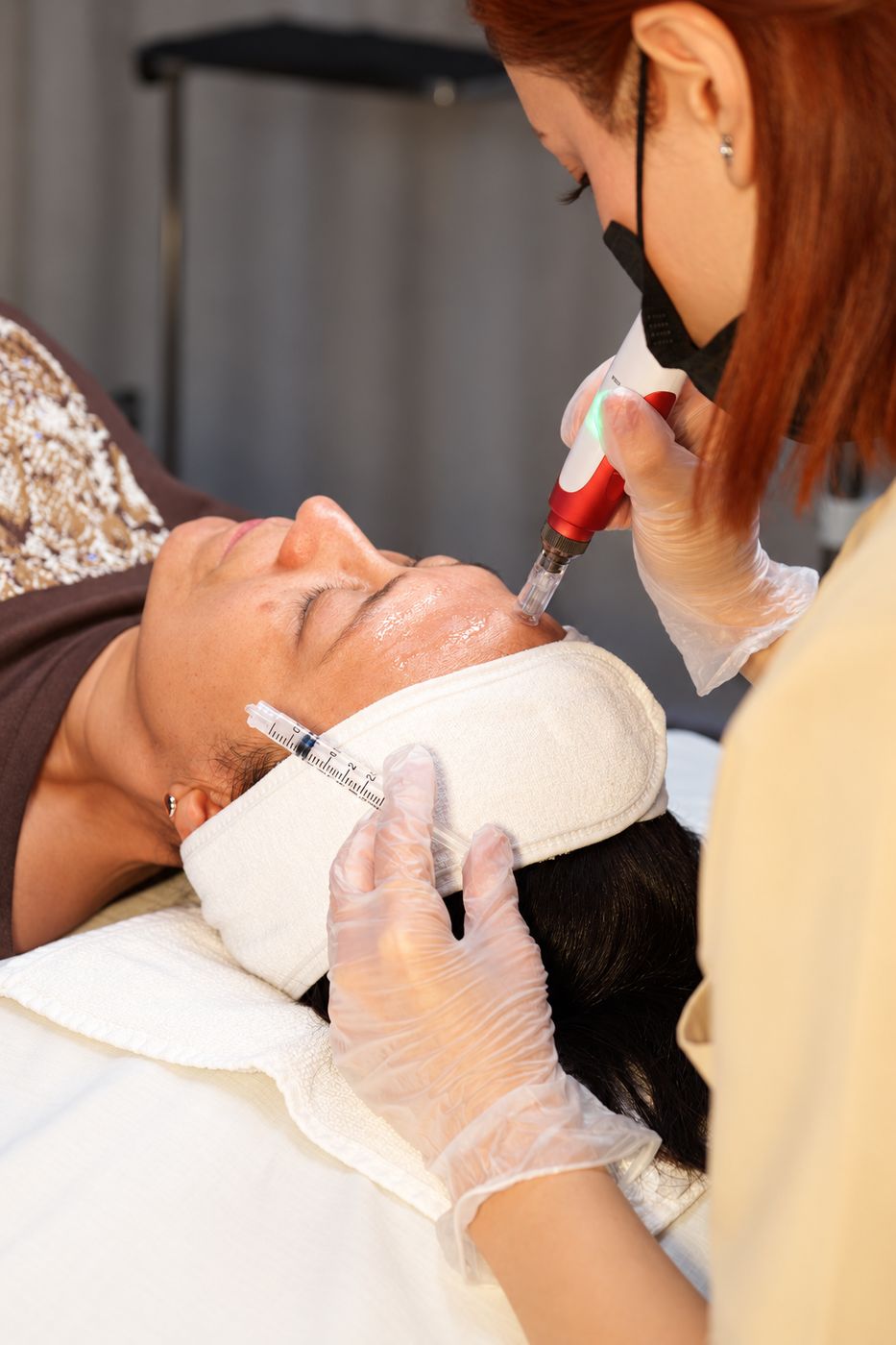 Aplicación de medicina estética
